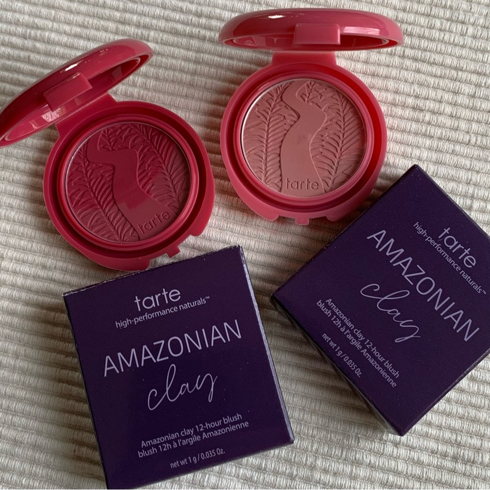 TARTE Amazonian clay 12-hour blush bundle travel size